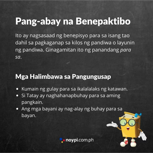 Pang-abay na Benepaktibo Image