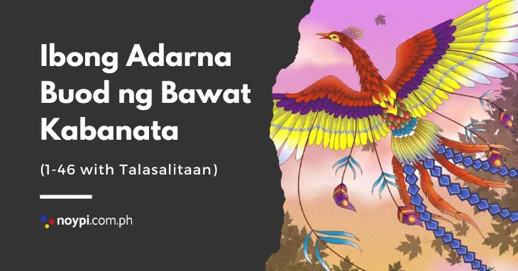 Ibong Adarna Buod Ng Bawat Kabanata 1 46 With Talasalitaan 5336