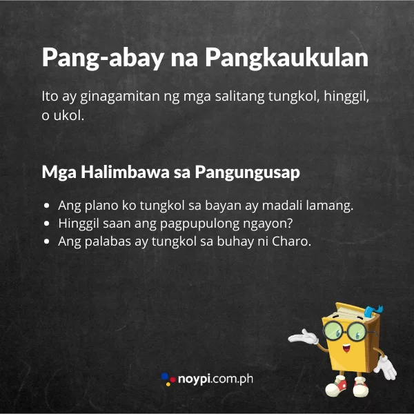 Pang-abay na Pangkaukulan Image