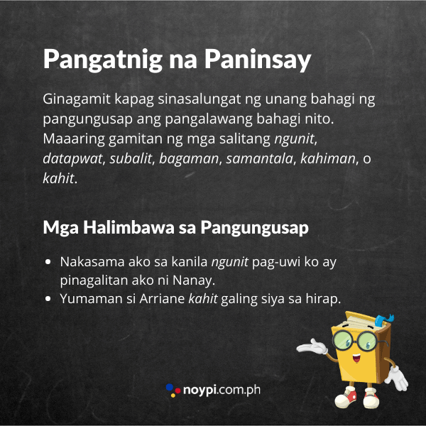 Pangatnig na Paninsay Image