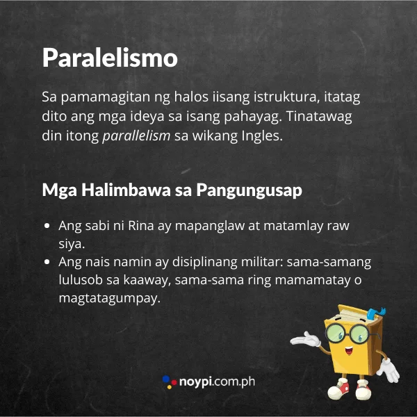 Paralelismo na Tayutay Image