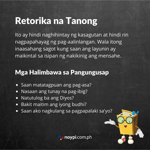 Retorika na Tanong na Tayutay Image