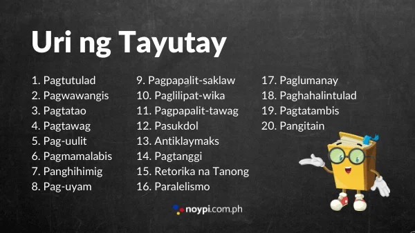 Mga Uri ng Tayutay Image