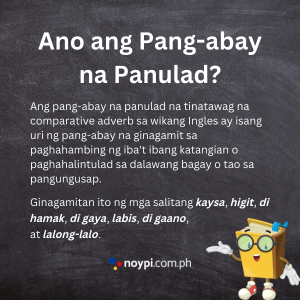 Ano ang Pang-abay na Panulad?