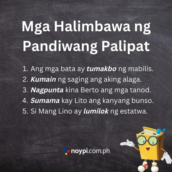 Mga Halimbawa ng Pandiwang Palipat