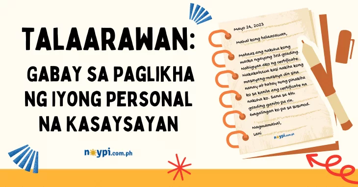 TALAARAWAN: Gabay sa Paglikha ng Iyong Personal na Kasaysayan