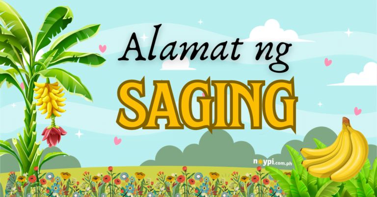 Alamat ng Saging (Buod, Tauhan, Aral, atbp.)