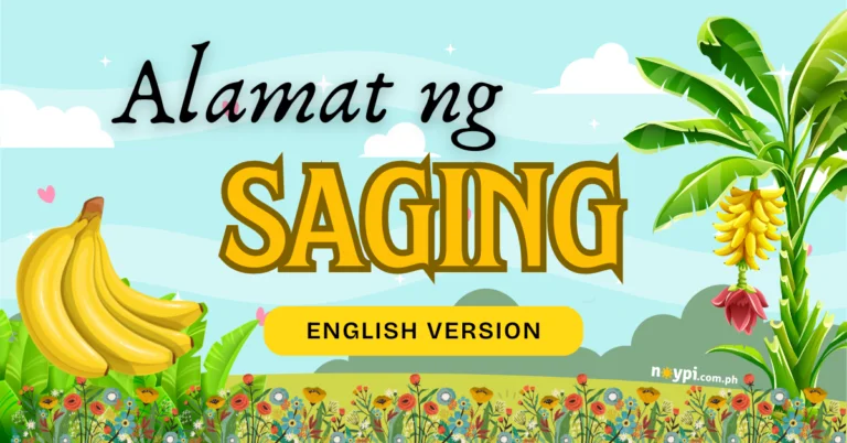 Alamat ng Saging (English Version)