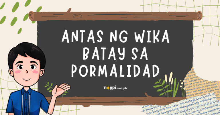 Antas ng Wika Batay sa Pormalidad