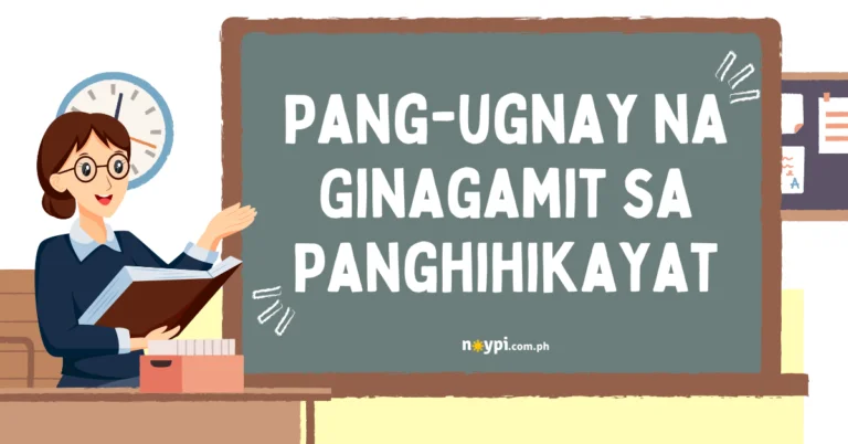 Pang-ugnay na Ginagamit sa Panghihikayat