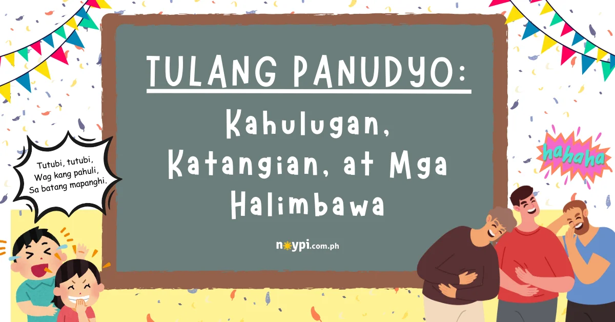TULANG PANUDYO: Kahulugan, Katangian, at Mga Halimbawa